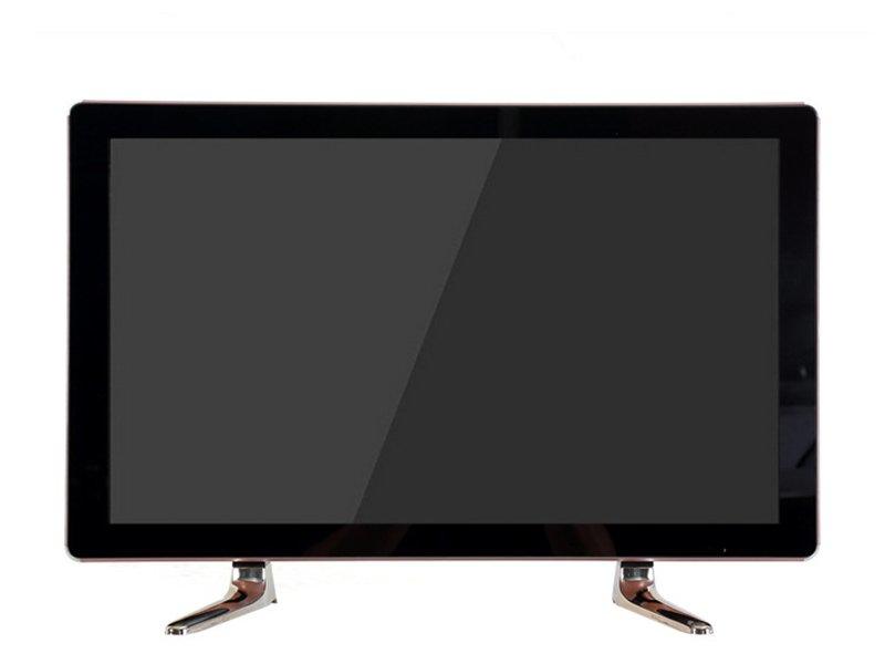 latest double glass design 22 inch led tv with high quality tube speaker