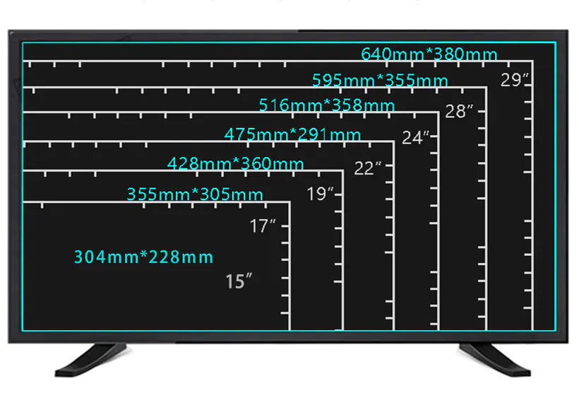 durable ac dc tv customization for lcd tv screen