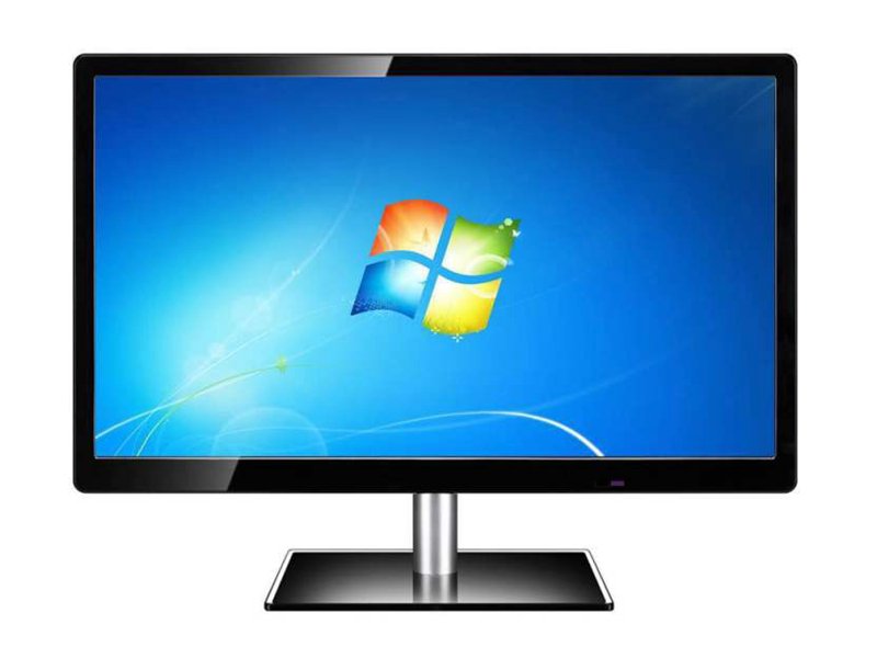 Cheap price black color AC 220V DC 12V DVI USB output lcd monitor 27