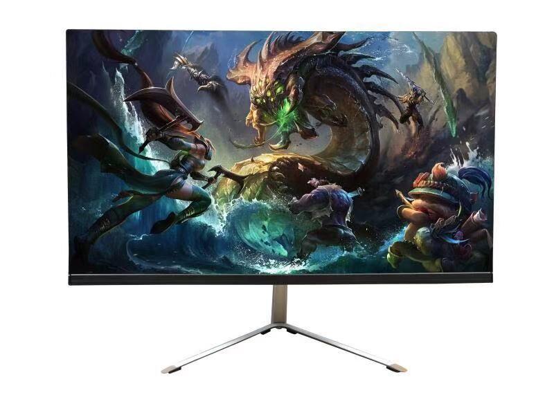 led monitor metal slim,no frame monitor 23.6inch/24inch with HDMI for computer use