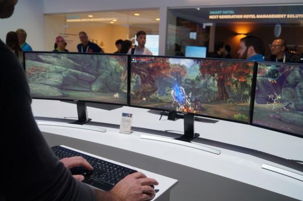 The future of PC monitors: It’s all about the curve