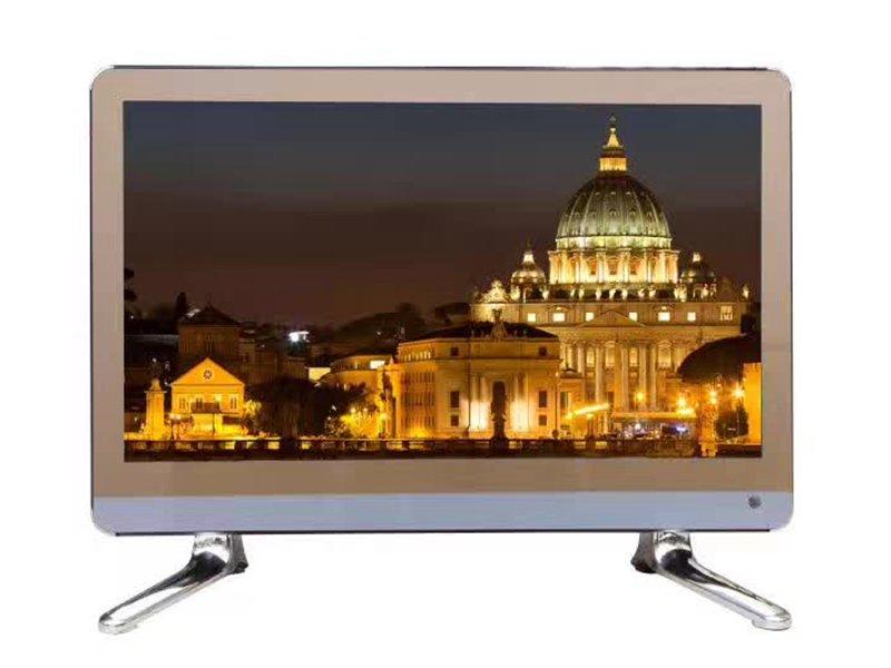 latest double glass design 22 inch led tv with high quality tube speaker-1