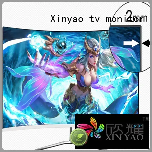 Xinyao LCD slim body 24 inch hd monitor oem service for tv screen